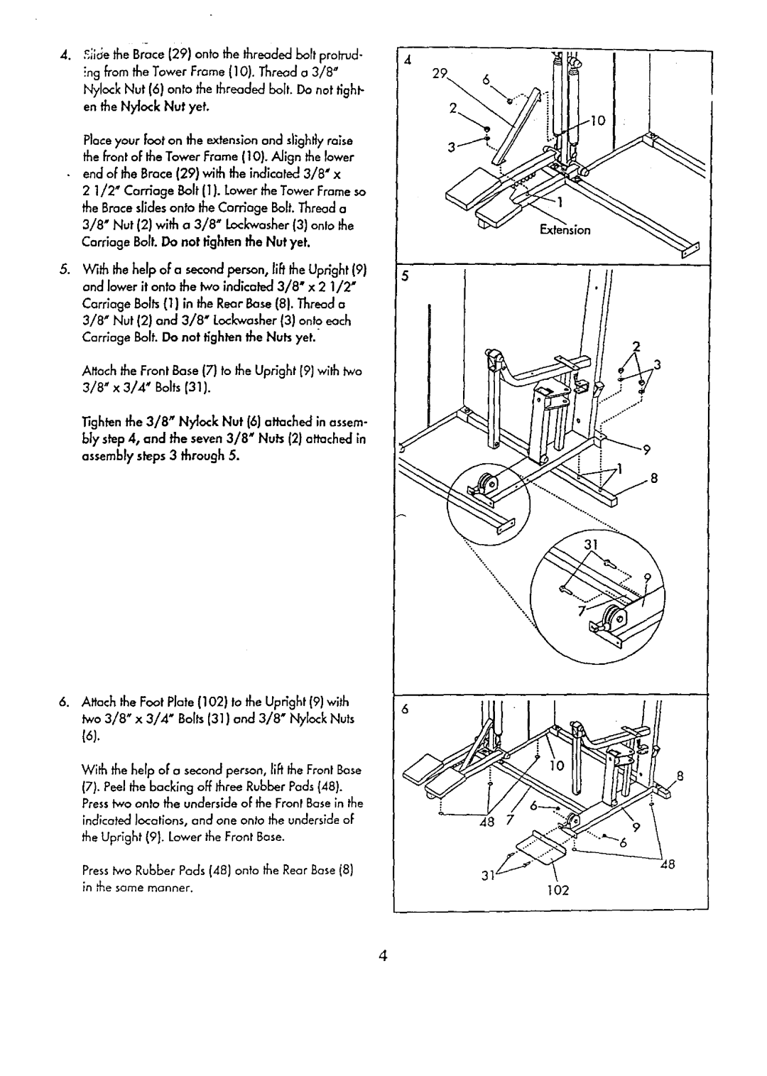 Sears 831.15934 manual 29 6 