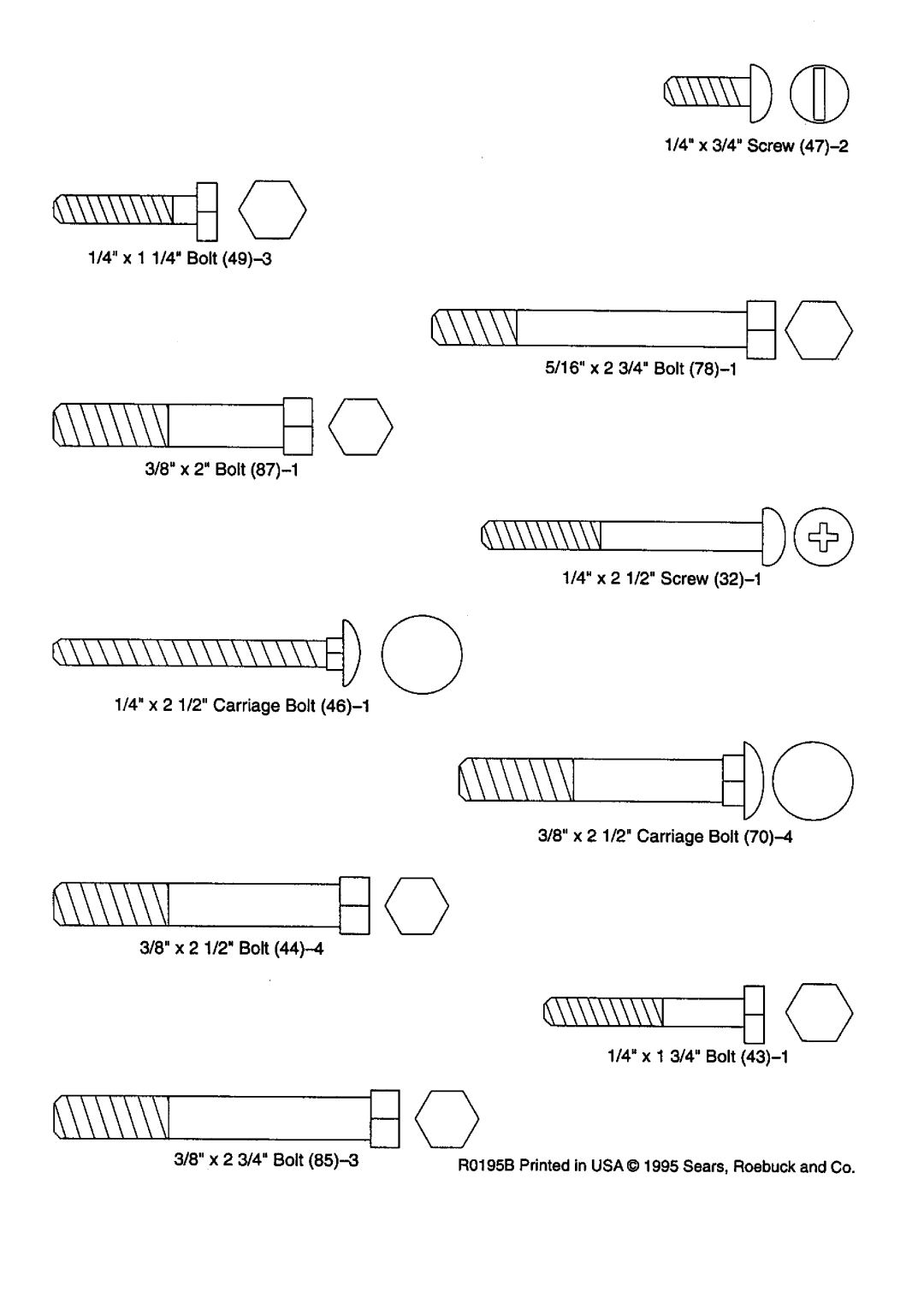 Sears 831.159412 user manual 