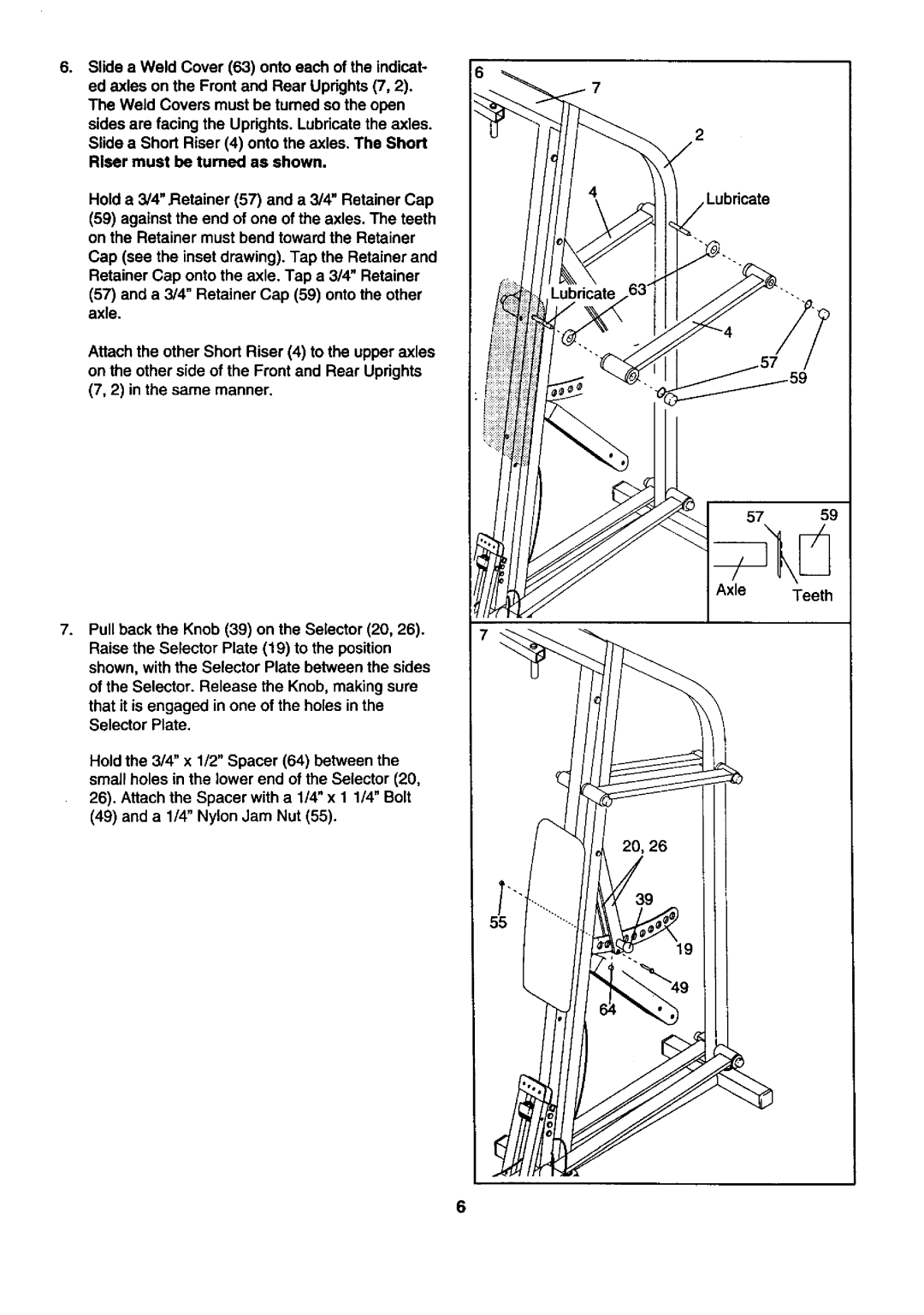 Sears 831.159412 user manual 