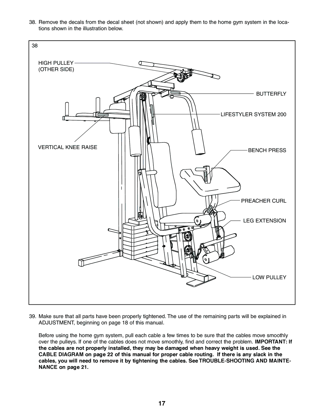 Sears 831.159460 user manual 