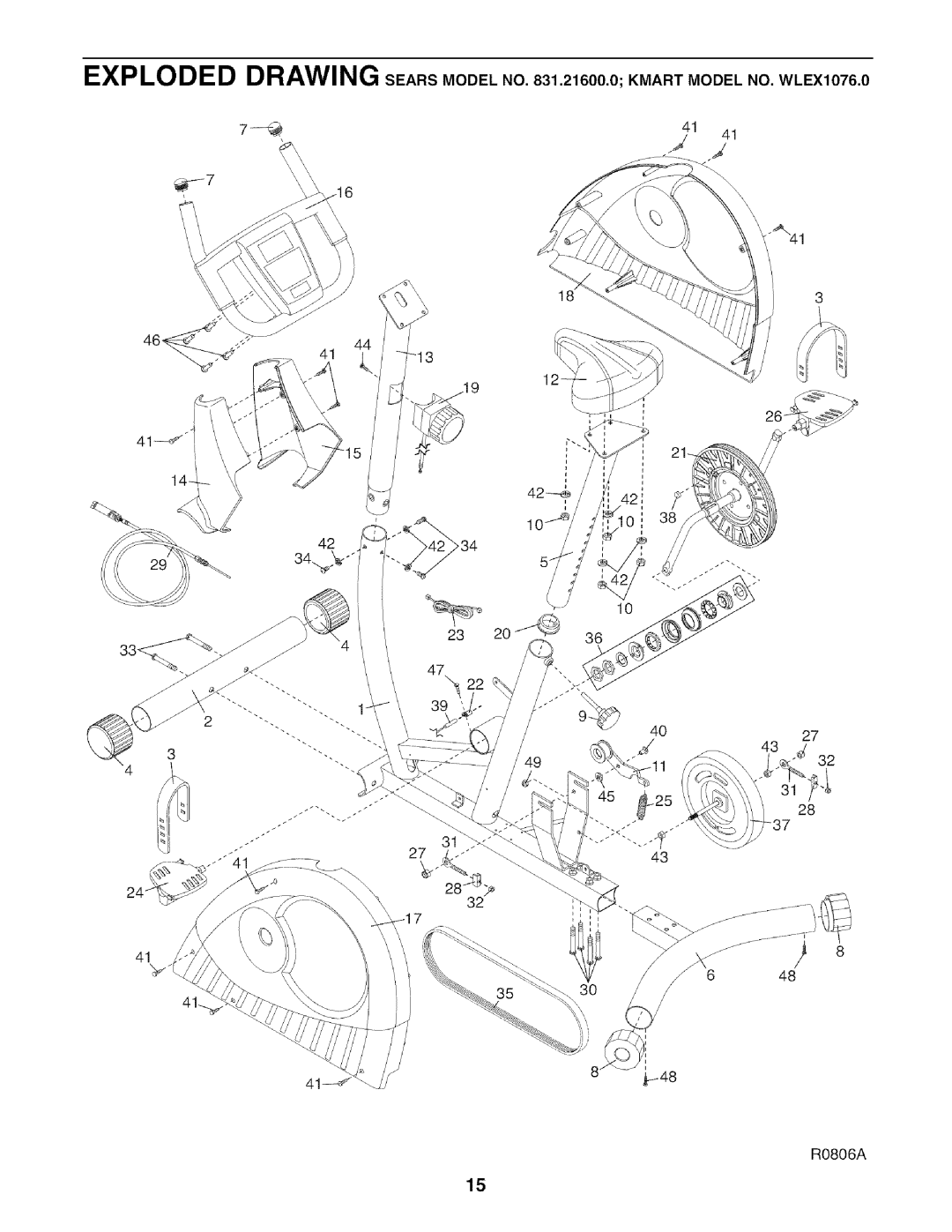 Sears 83,121,600.00 user manual 2743 RO806A 