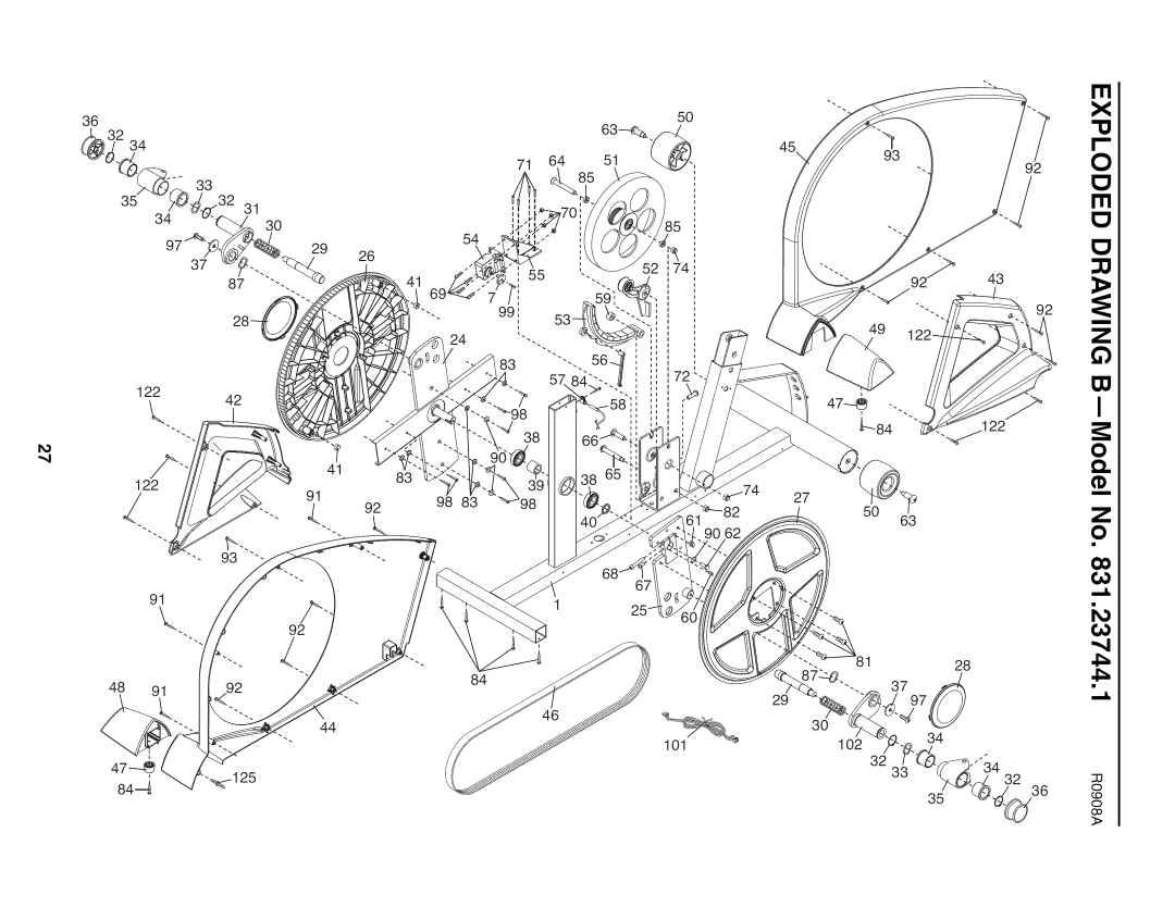 Sears 831.23744.1 user manual 122 