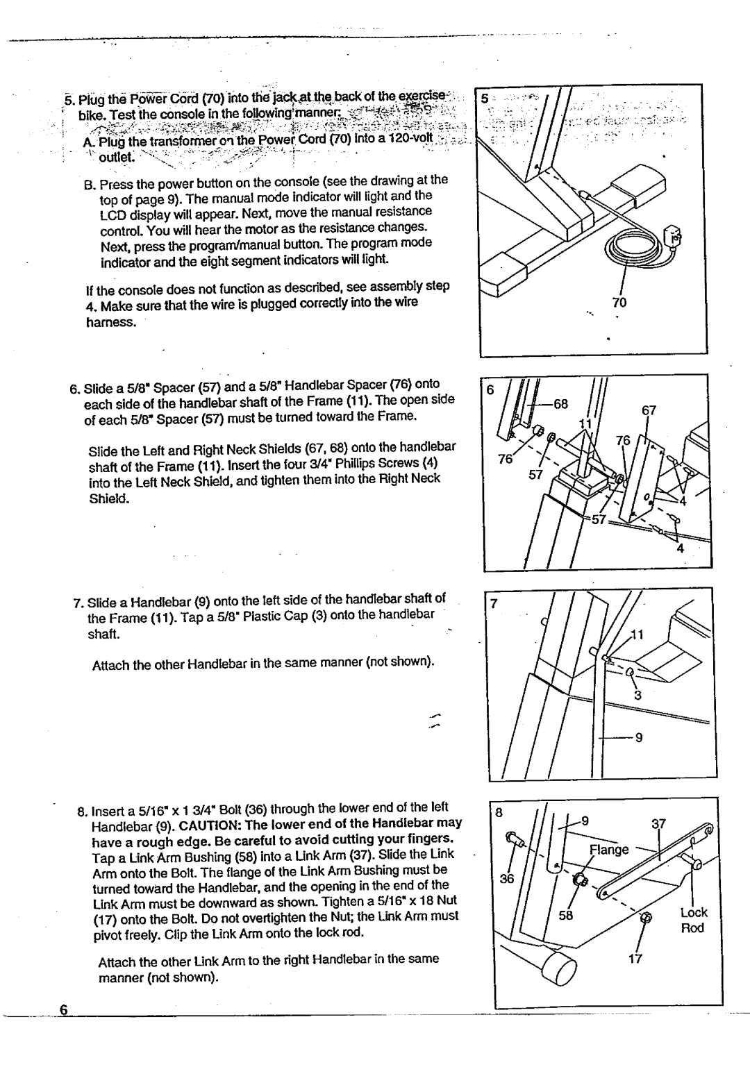 Sears 831.287602 owner manual Not shown 