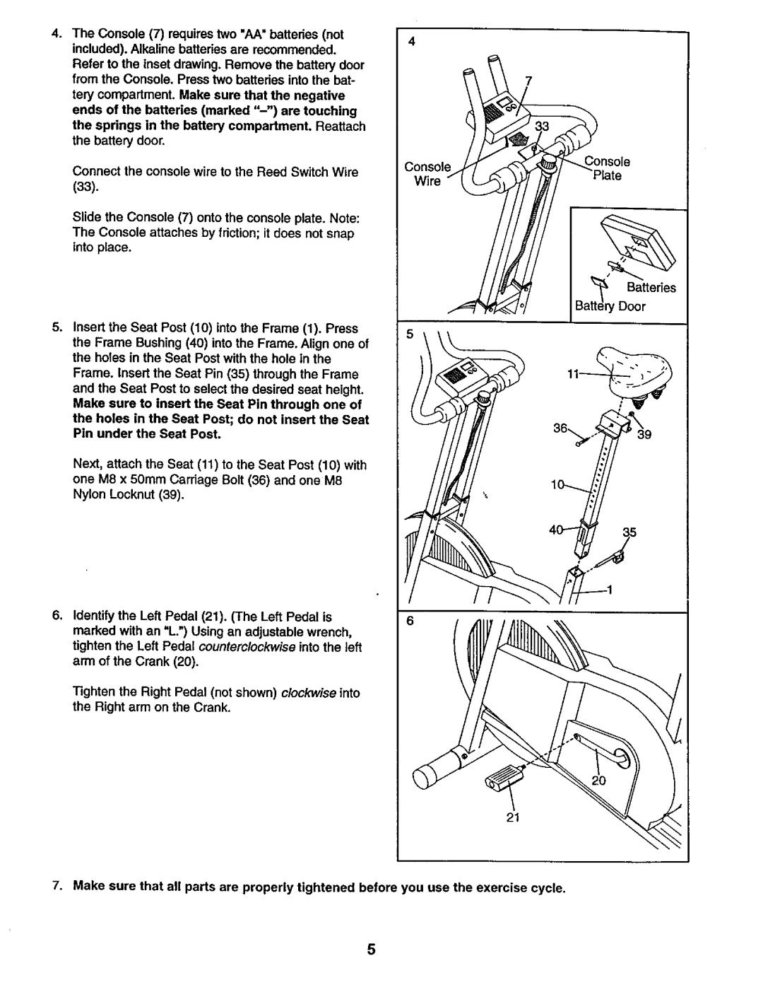 Sears 831.28822 user manual 3Console Plate Bt.eryD artt eries 