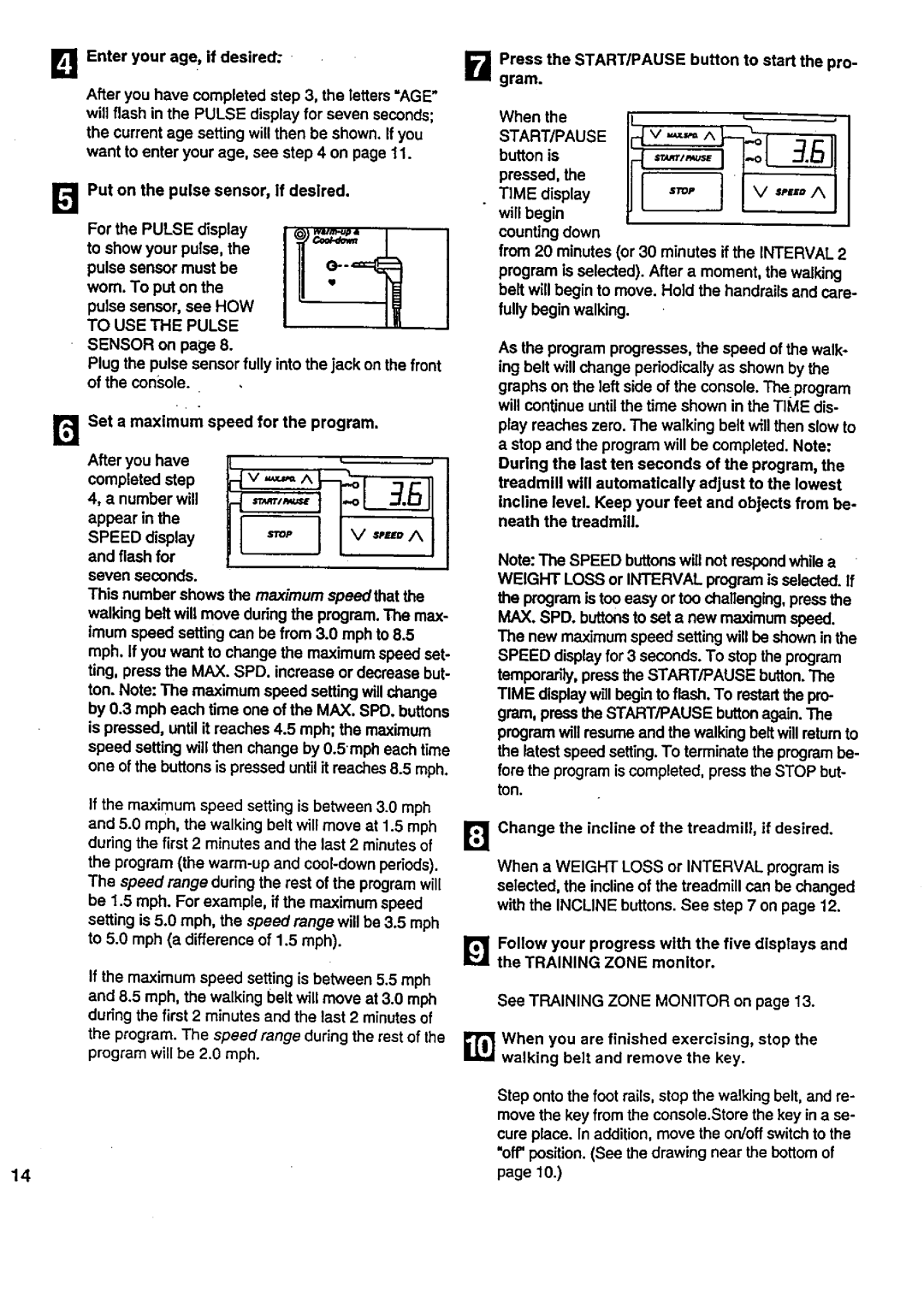 Sears 831.29776 user manual Pressed, Time display 