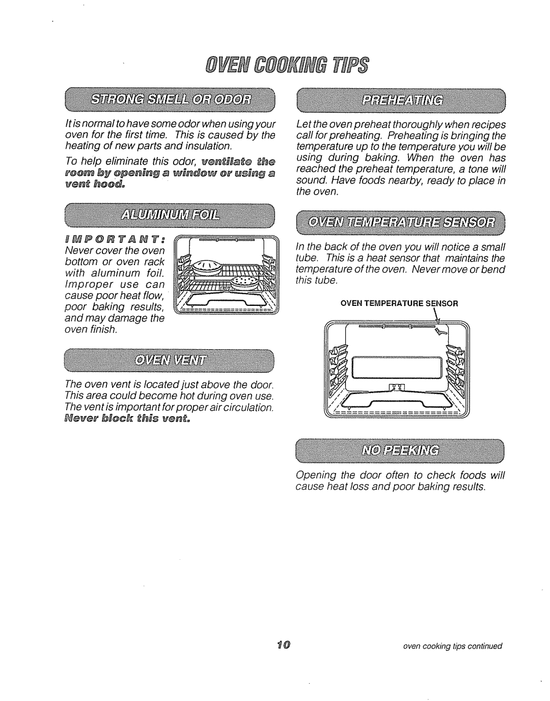 Sears 911.41369 manual Room by opeHn a Bndo er us a ven hood 