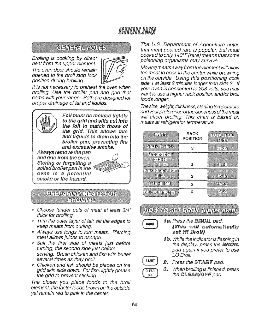 Sears 911.41369 manual Tao Press the BB08tL pad Tbus ,HR8a#eat#c, aBSy se H BceO 