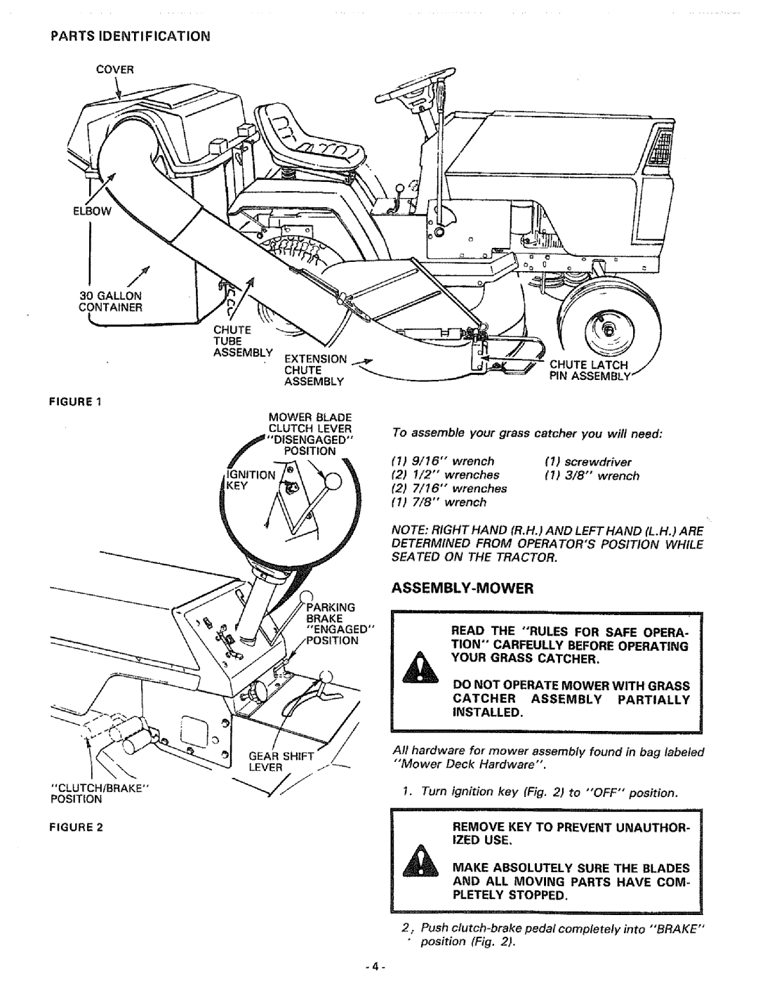 Sears 917.249391 manual Partsidentification, Gallon 