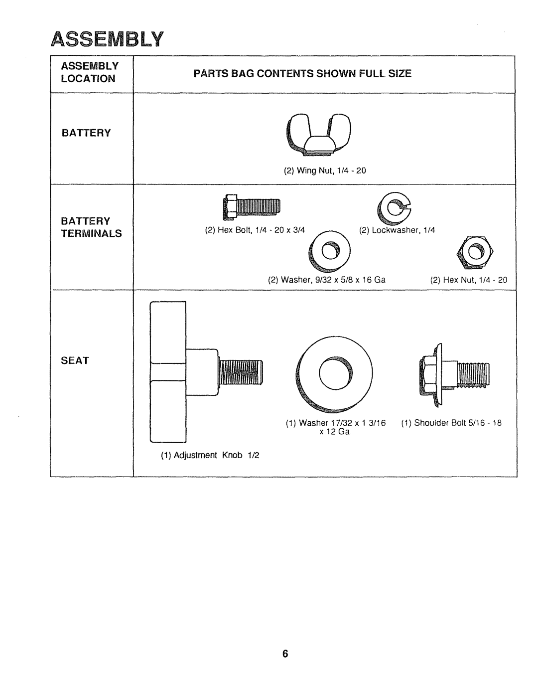 Sears 917.25004, 917.25446 owner manual Ass 