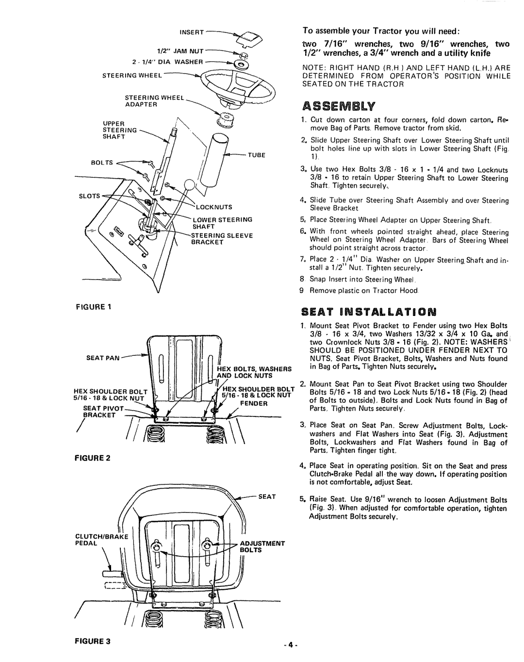 Sears 917.255741 manual ASSEM6LY, Seat 