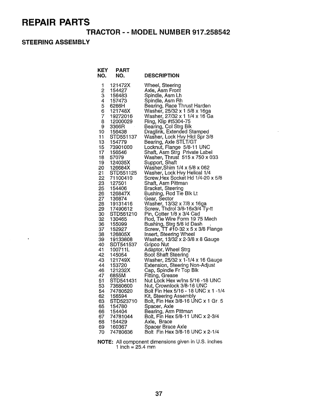 Sears 917.258542 owner manual 24035X 