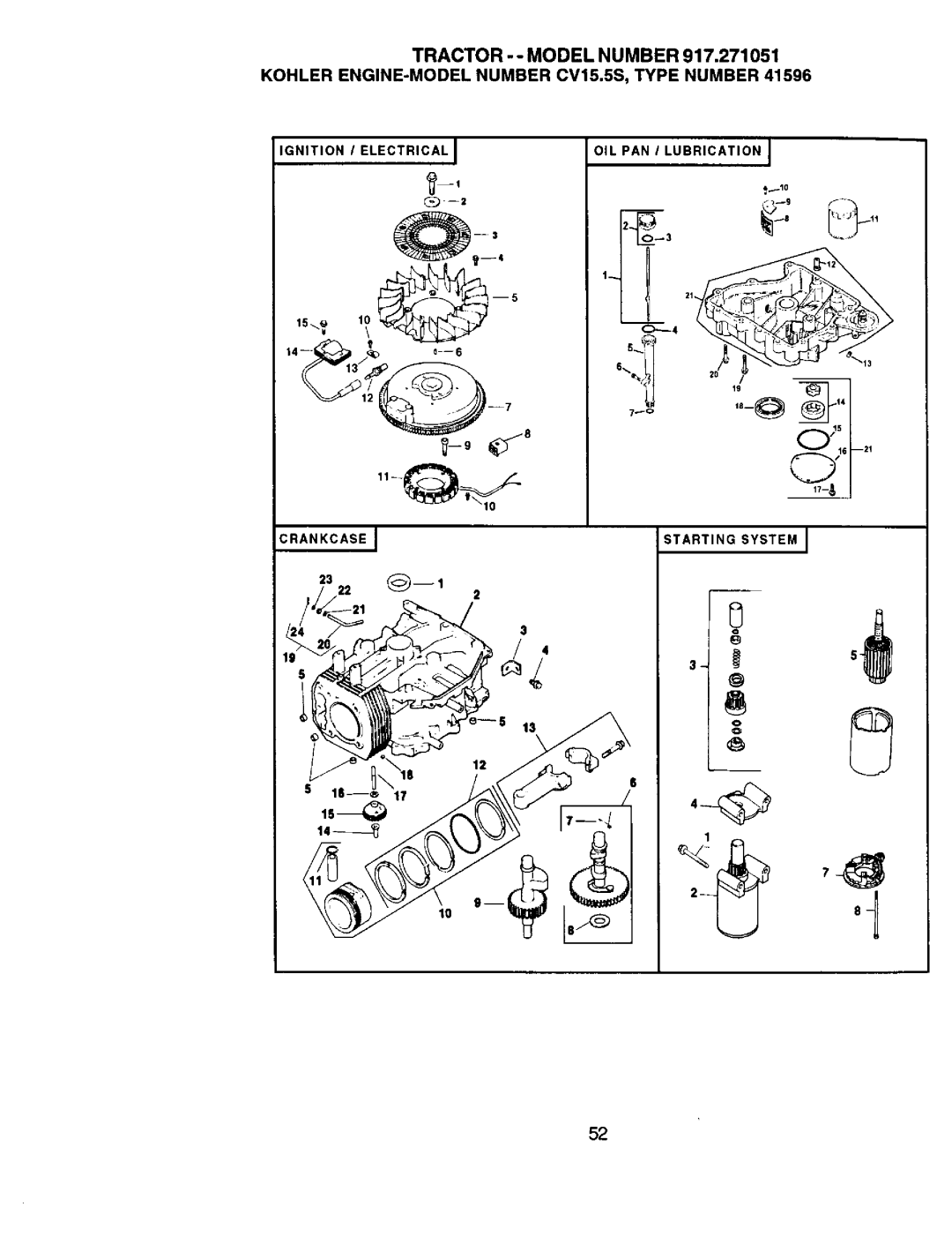 Sears 917.271051 owner manual Io3 