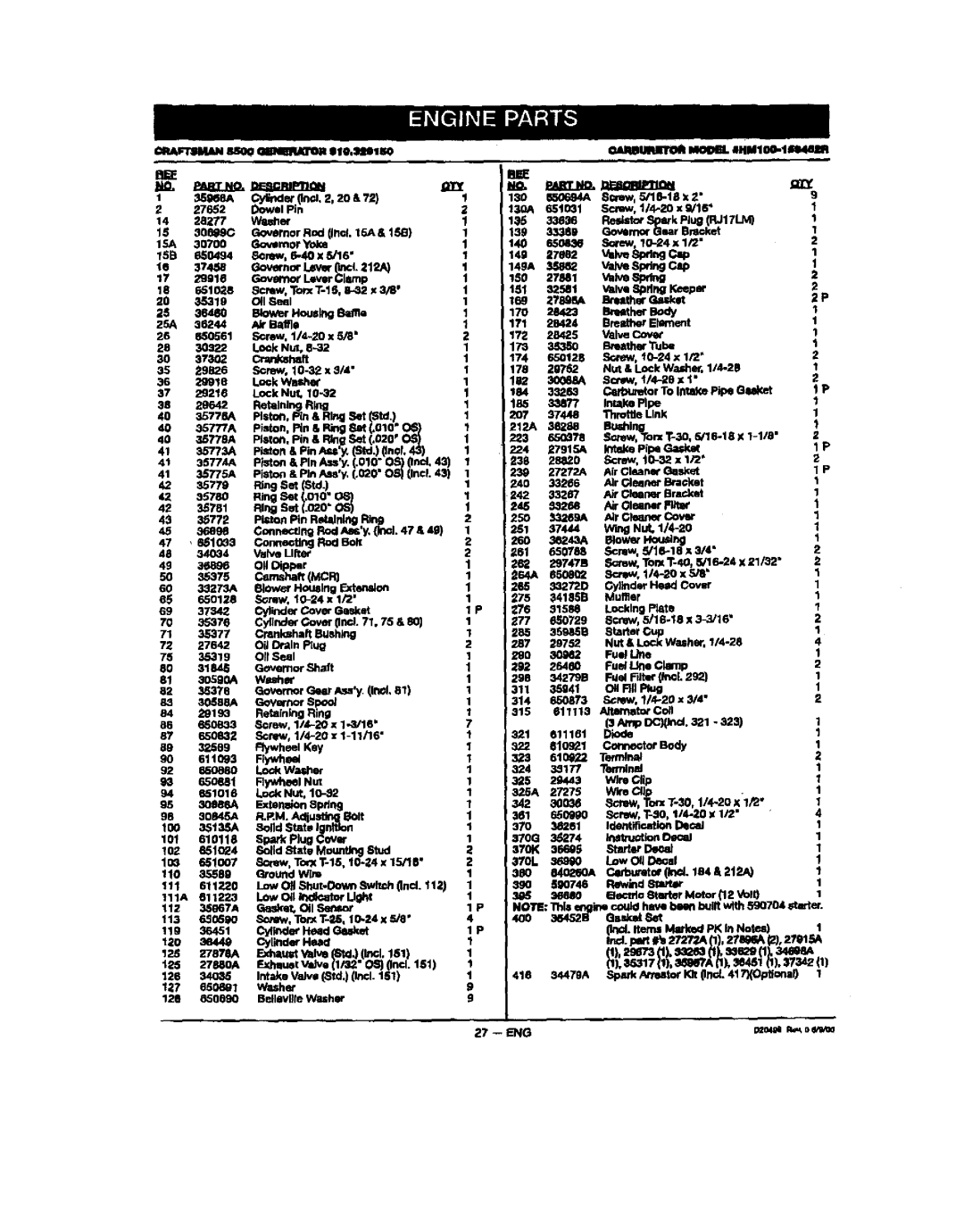 Sears 919, 150, 329 owner manual 11P 