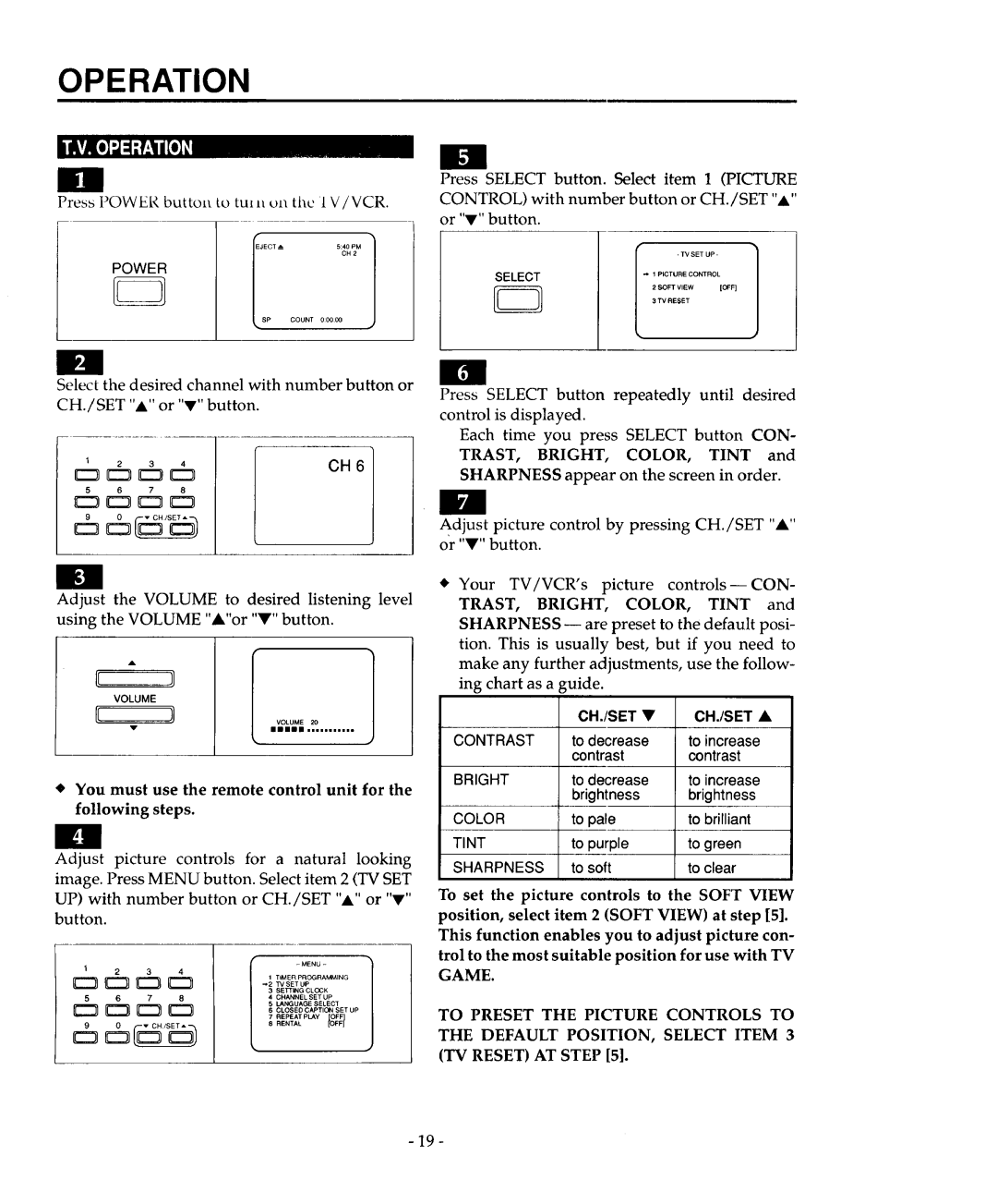 Sears 934.4482639 owner manual Operation, C3 C3 