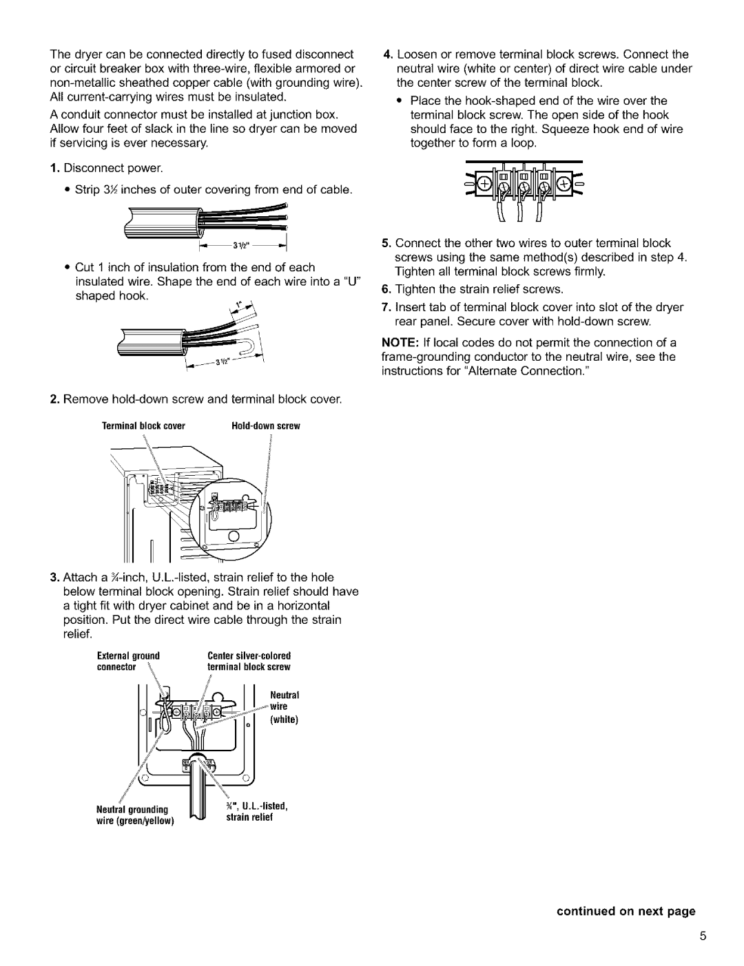 Sears Clothes Dryer owner manual On next 