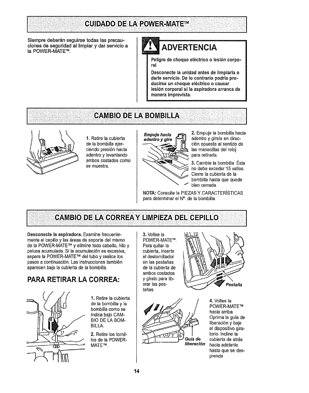 Sears CO1ZARD10UOO-4370537 owner manual Power-Matetm 