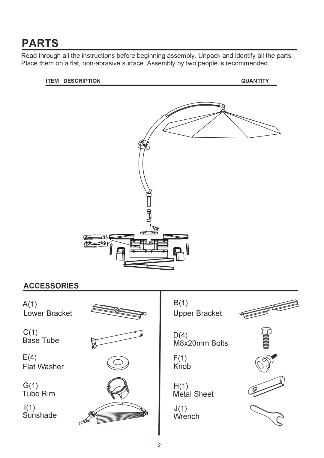 Sears D71 M83925 owner manual Parts 