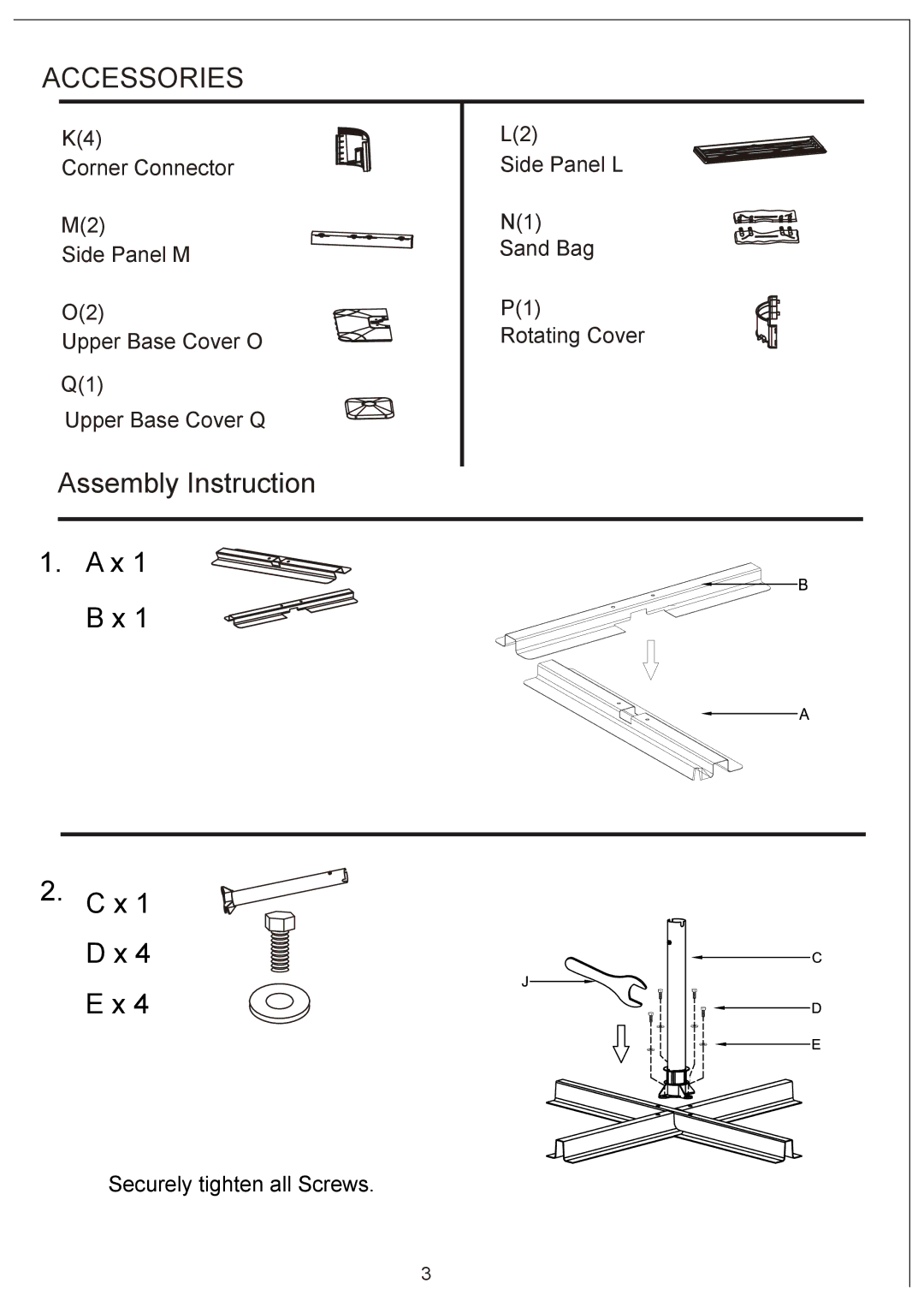 Sears D71 M83925 owner manual Accessories 