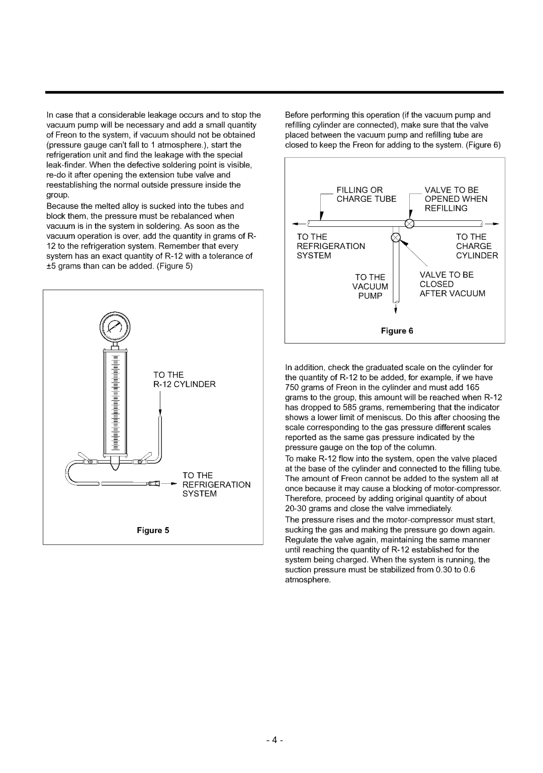 Sears GR-131SF, GR-151SPF, GR-151SF, GR-051SF, GR-131SPF manual Cylinder =REFRIGERATION System 