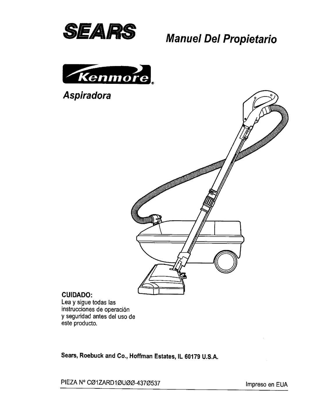 Sears L0711256 owner manual Sears 