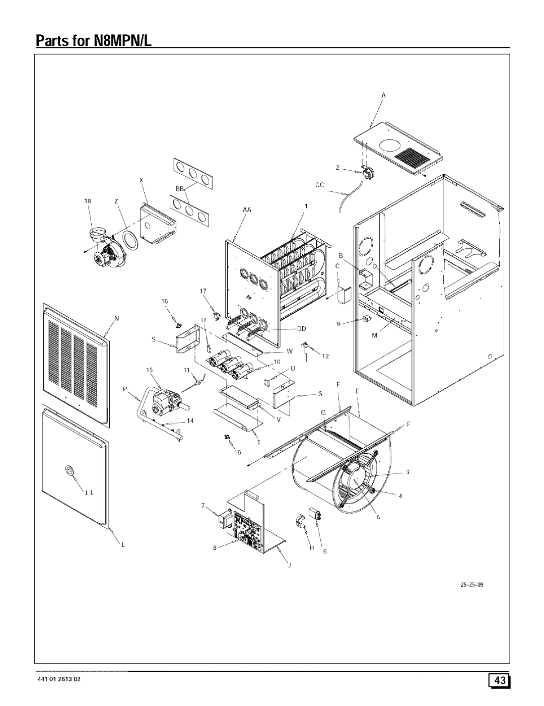 Sears 8MPN150J20B1, N8MPN075F16B1, N8MPL100F20B1, N8MPN100F20B1, N8MPN125J20B1, N8MPN100J22B1, N8MPL075F16B1, 8MPN100F14B1 u 