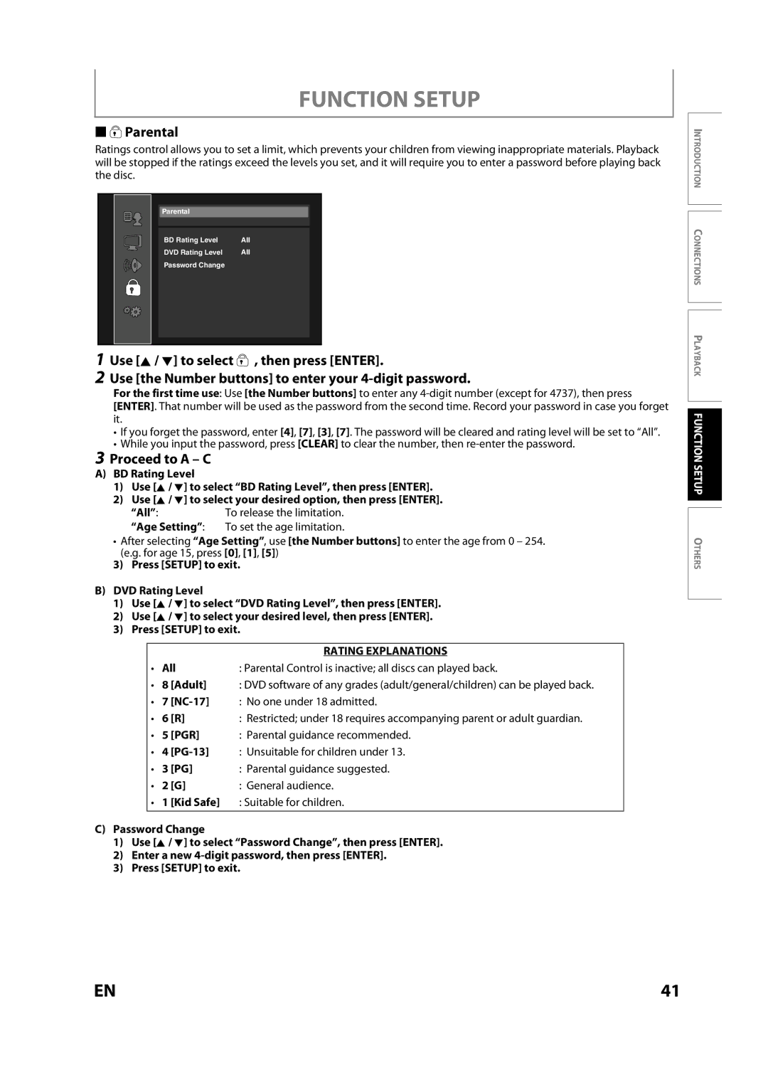 Sears NB530SLX owner manual Parental, Proceed to a C 