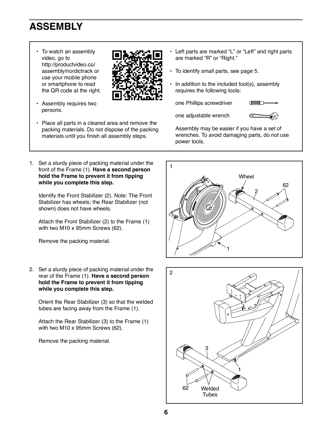 Sears NTEX03912.0 user manual Assembly 