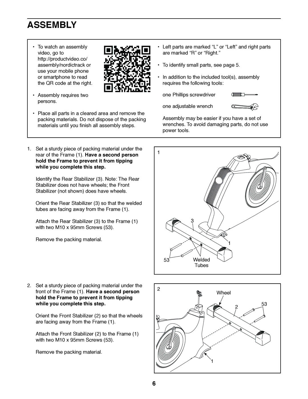 Sears NTEX23012.0 user manual Assembly 