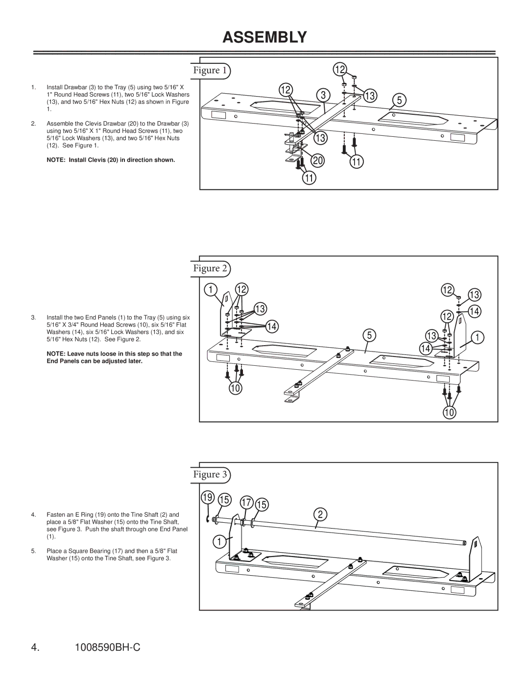 Sears S A - 4 0 0 B H owner manual Assembly 