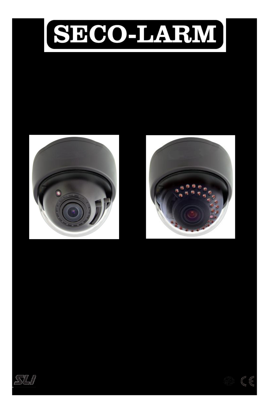 SECO-LARM USA EV-2661-NKBQ 550, EV-2660-NKBAQ, EV-2660-NKBQ manual High Resolution Indoor Dome Cameras, Manual 