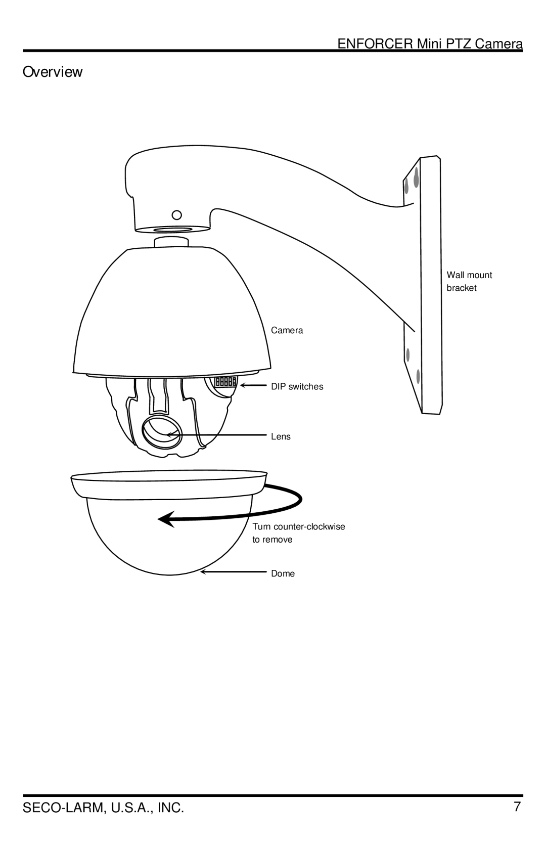 SECO-LARM USA EV-7105-NPEQ, EV-7105-PPEQ manual Overview 