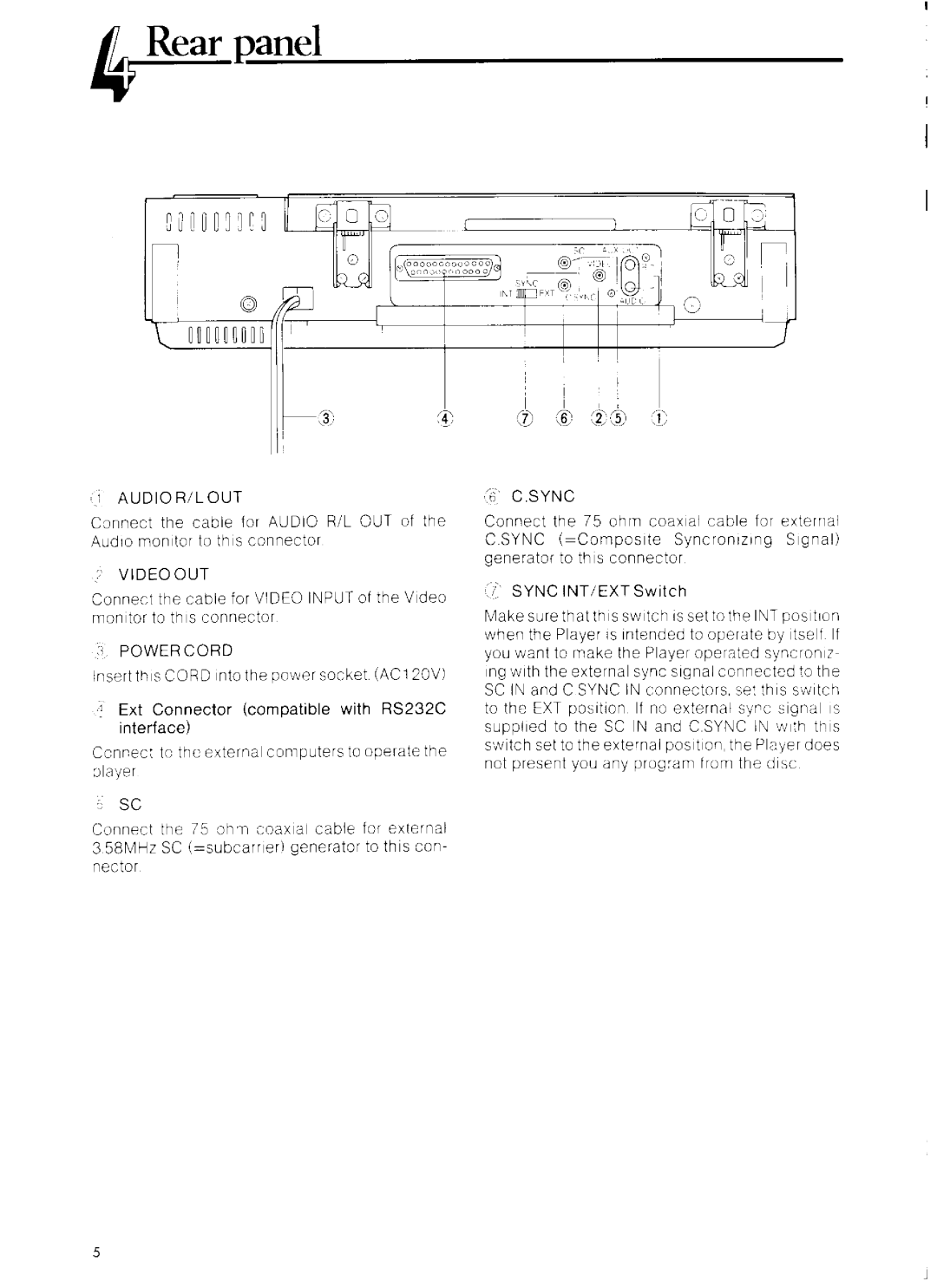 Sega 200-5017-01 manual 