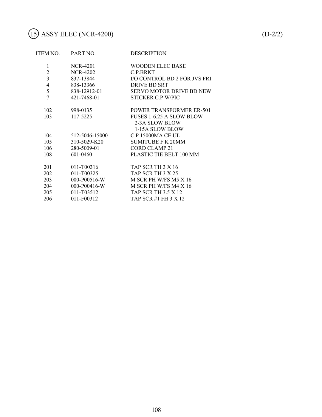 Sega 999-1108 owner manual 