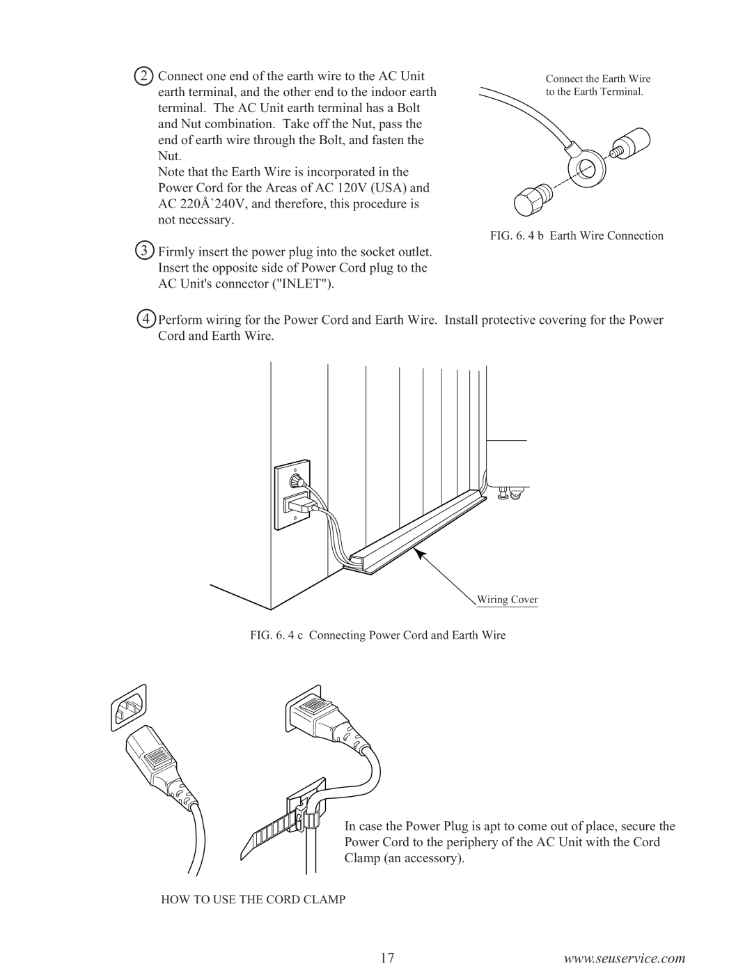 Sega F355 owner manual HOW to USE the Cord Clamp 