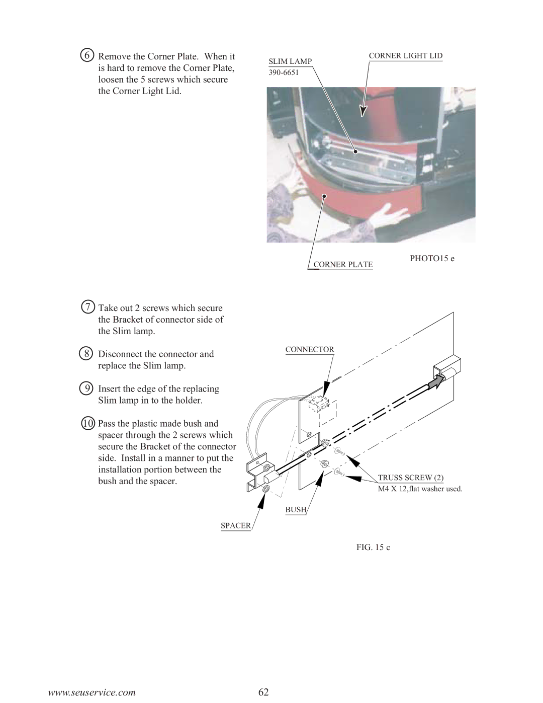 Sega F355 owner manual PHOTO15 e 