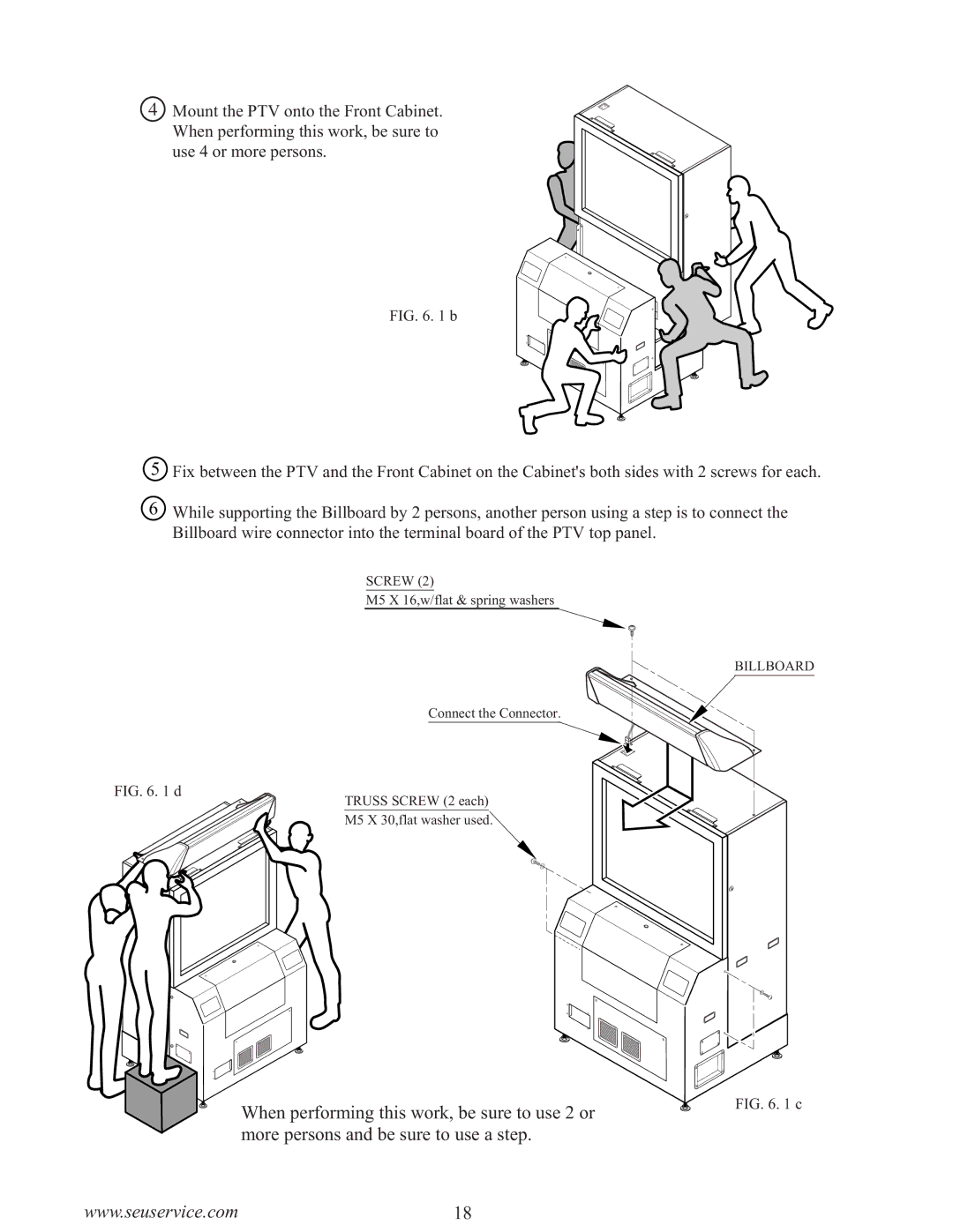 Sega WaveRunner owner manual Billboard 