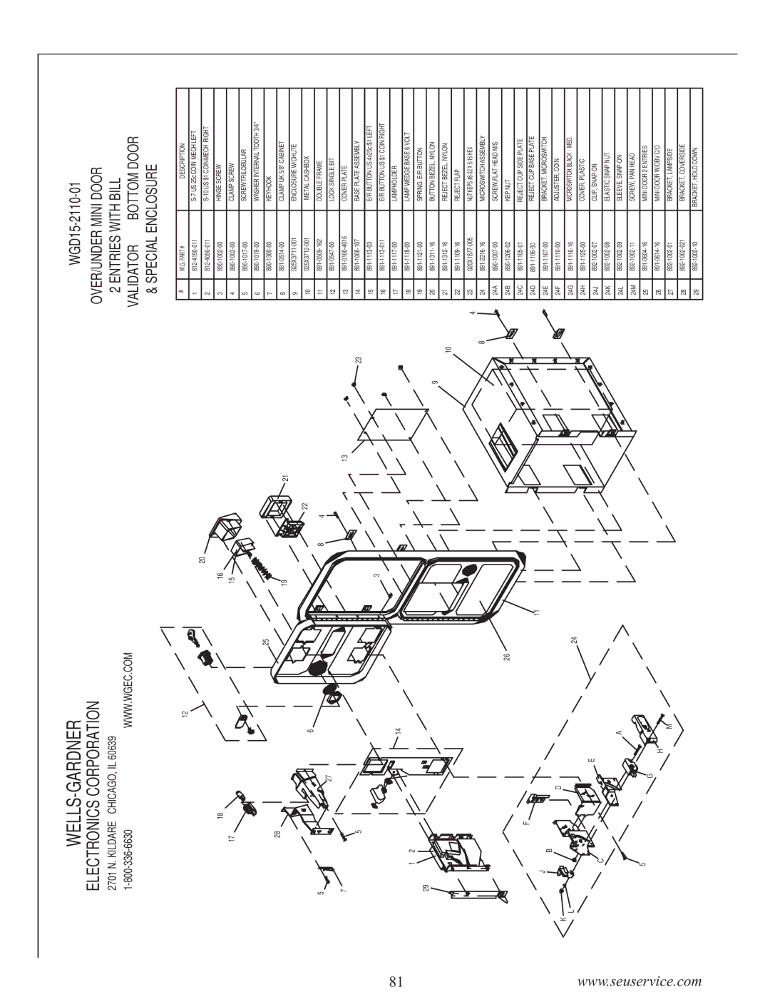 Sega WaveRunner owner manual Wells-Gardner 