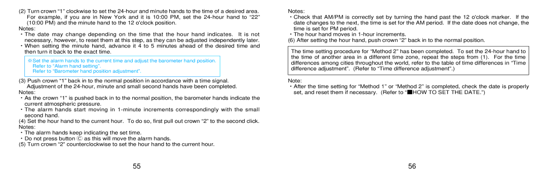 Seiko 7K32 manual 