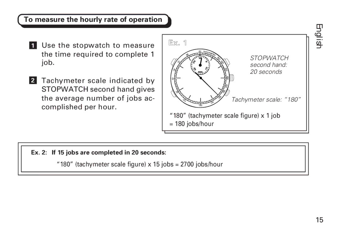 Seiko 7T32 manual To measure the hourly rate of operation 