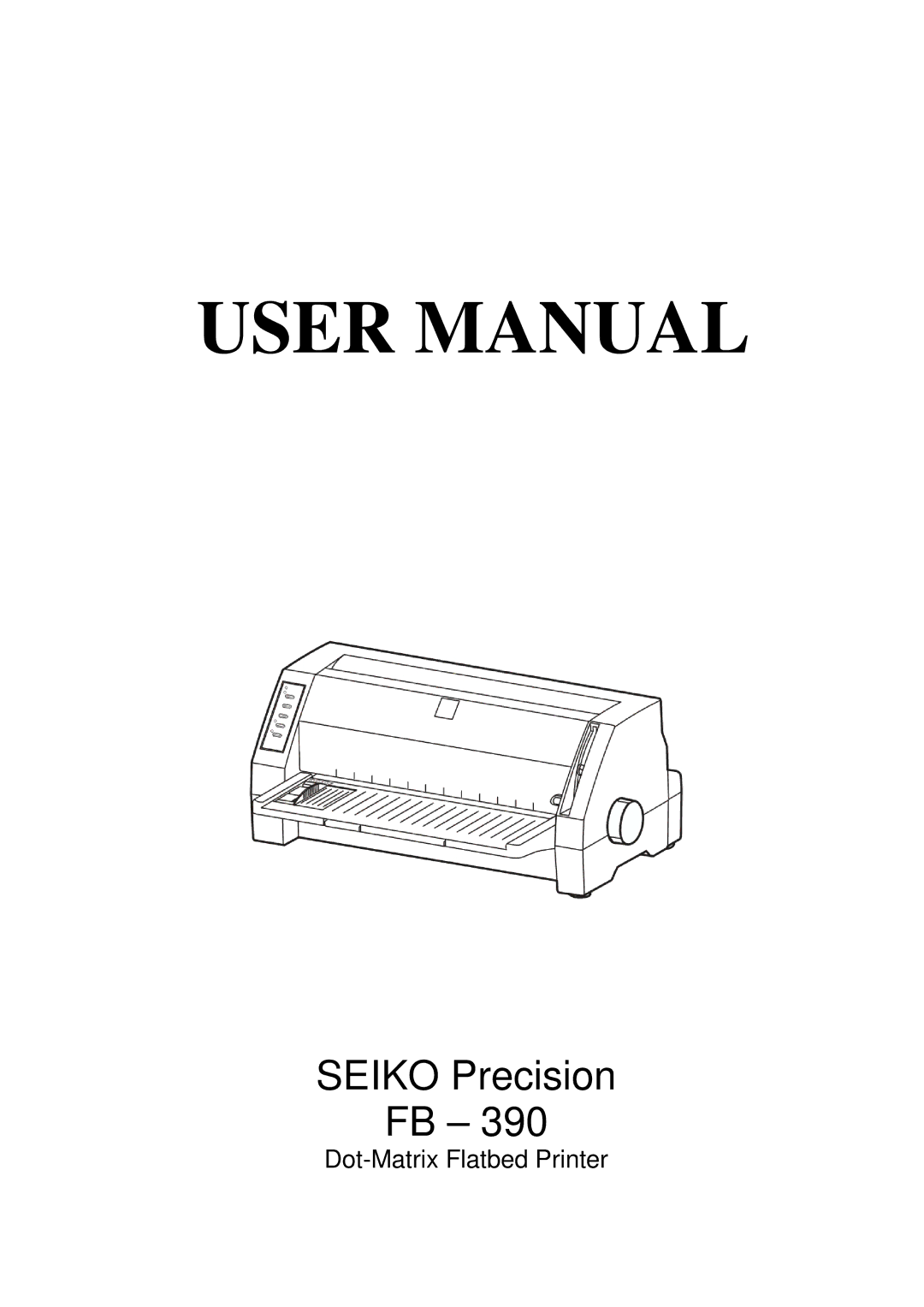 Seiko FB 390 user manual Seiko Precision 