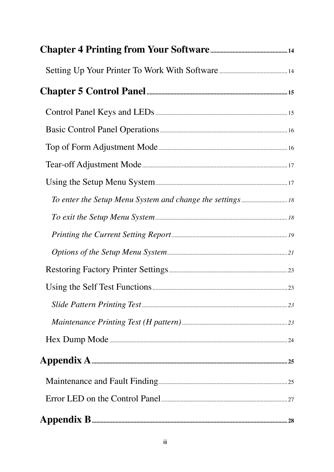 Seiko FB 390 user manual To enter the Setup Menu System and change the settings 