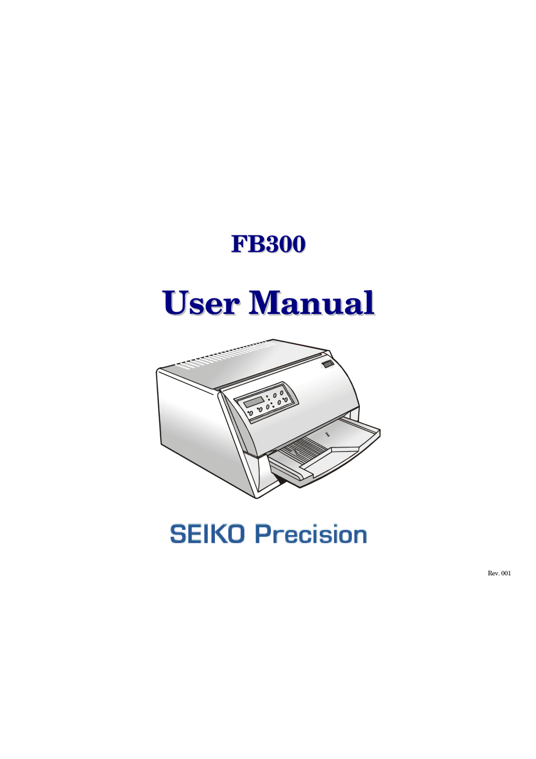 Seiko Group FB300 manual 