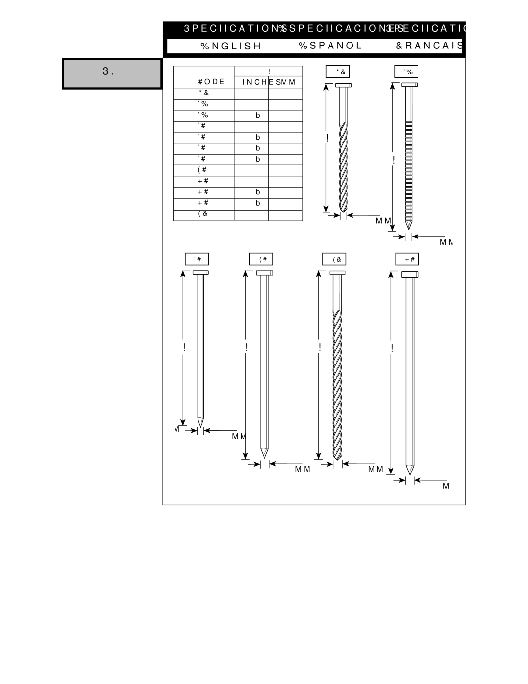 Senco FramePro 702XP manual Aaaa 