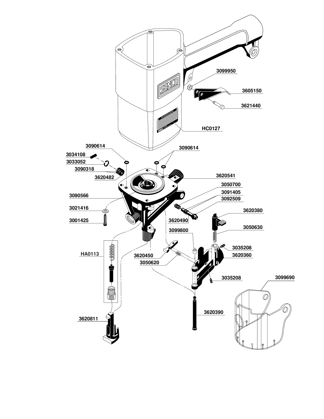 Senco SCN50, SCN200 manual 