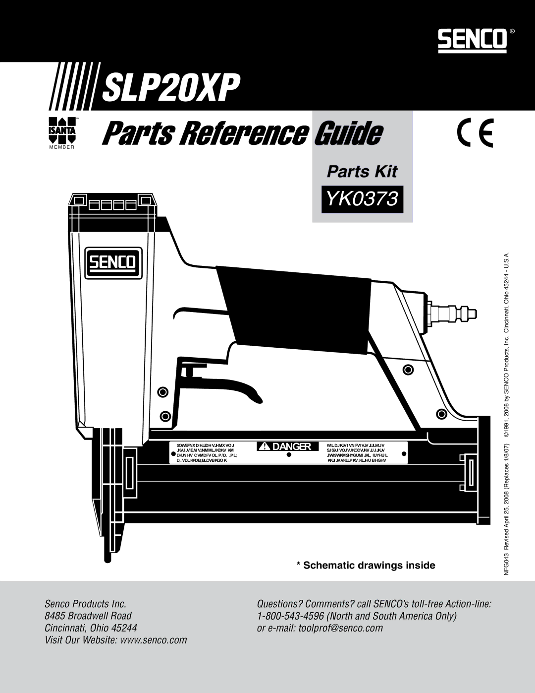 Senco SLP20XP manual 