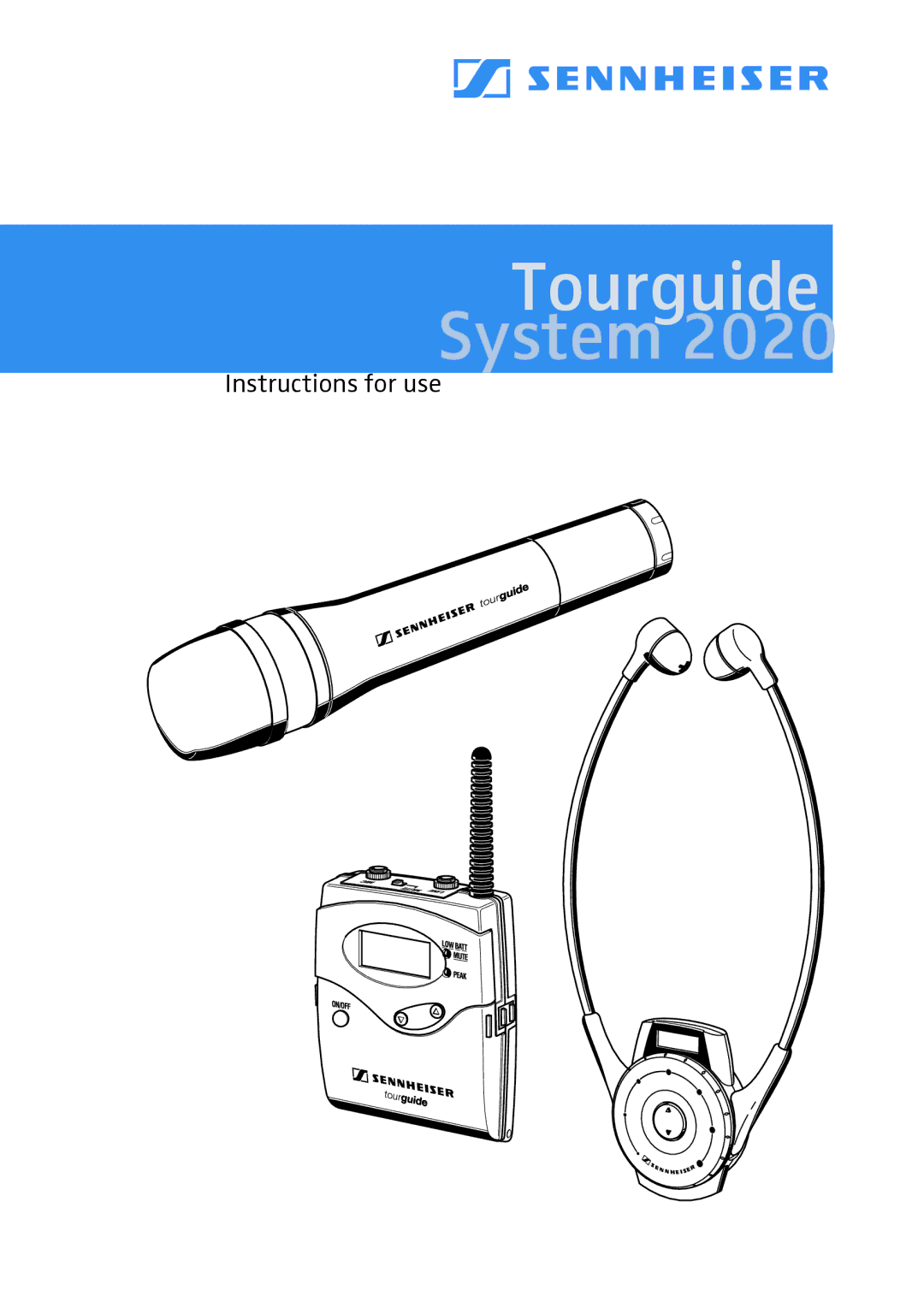 Sennheiser 2020 manual 