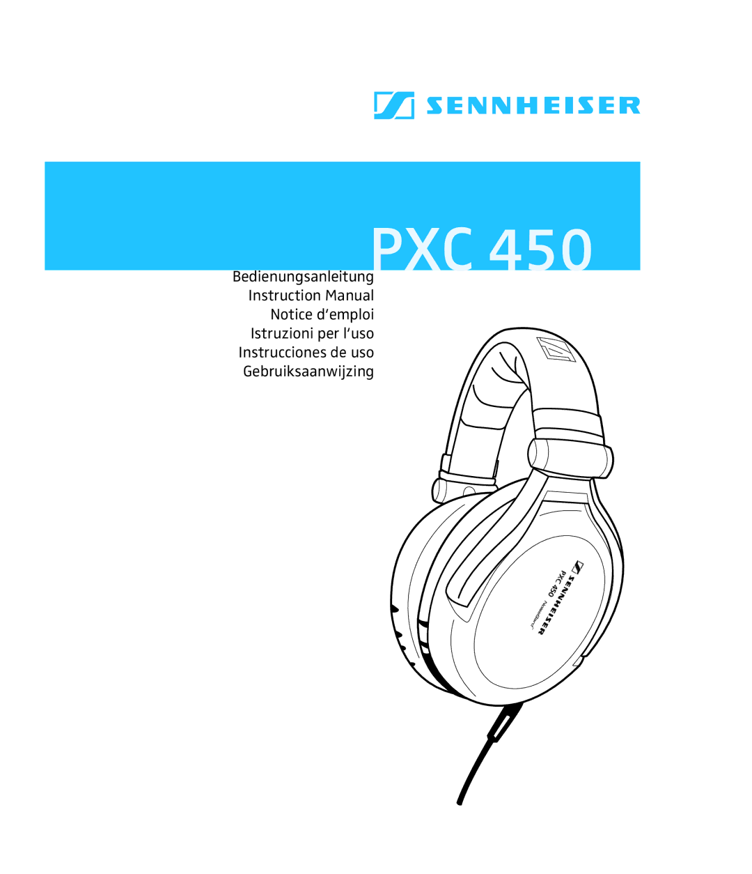 Sennheiser 500643 instruction manual Pxc 