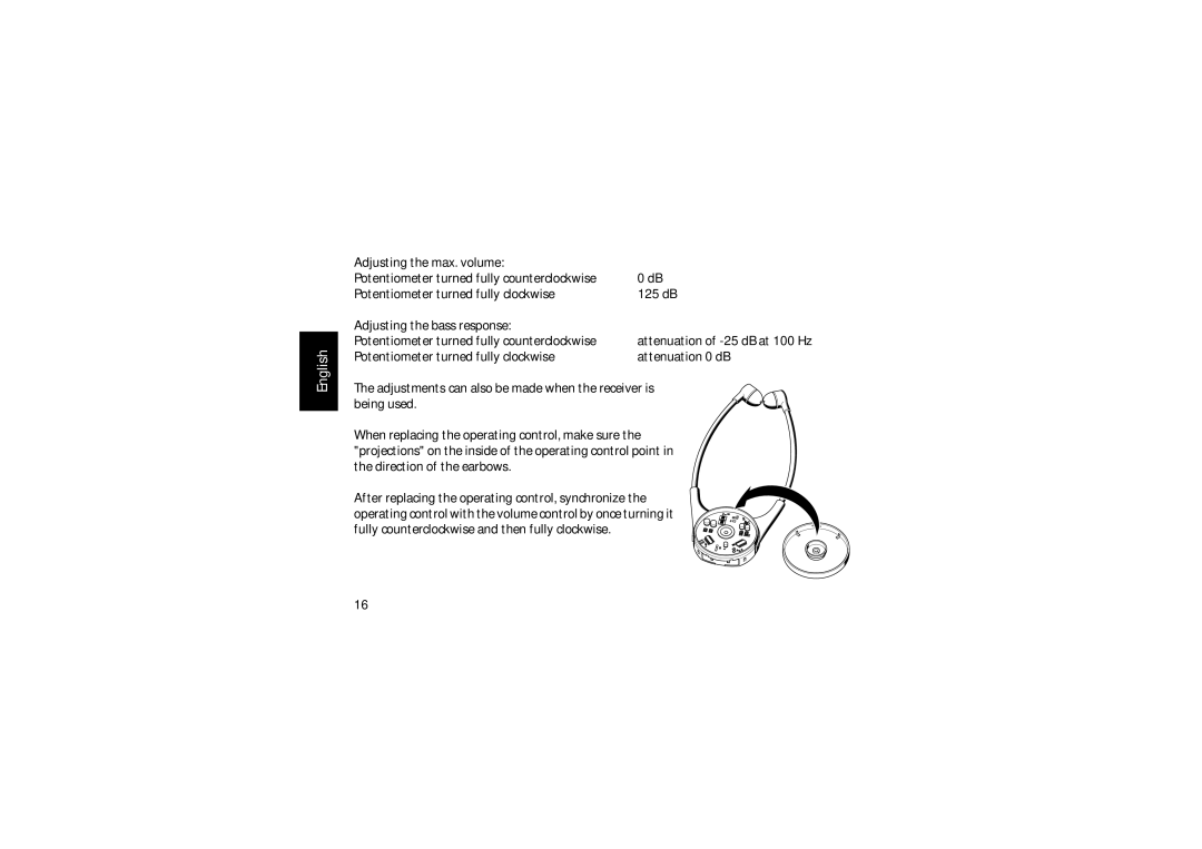 Sennheiser 810 instruction manual Attenuation of -25 dB at 100 Hz 