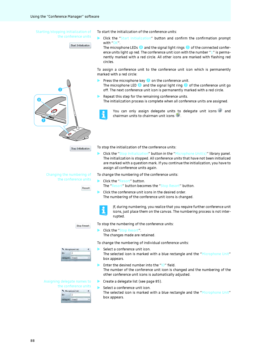 Sennheiser ADN instruction manual Conference unit go 