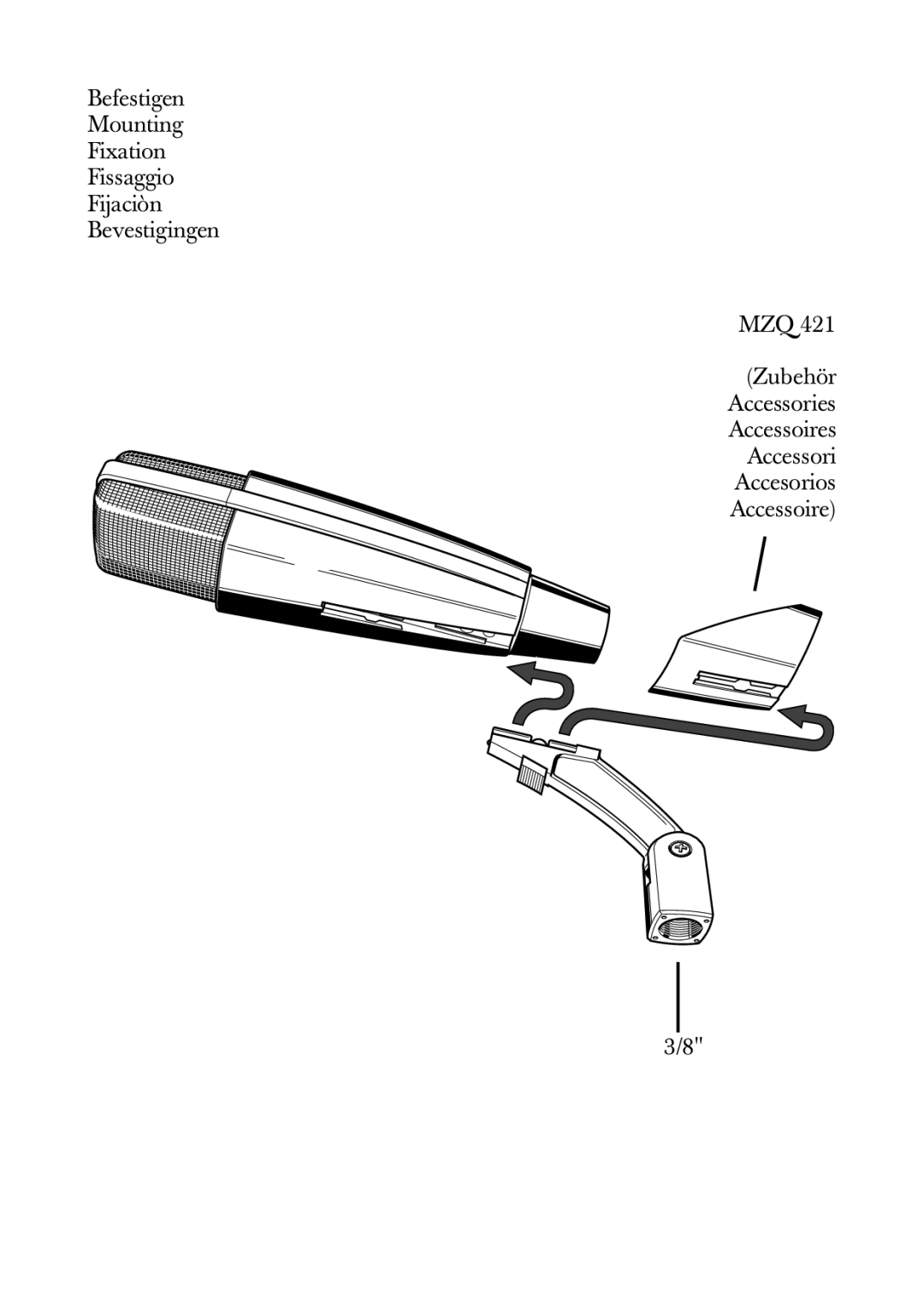 Sennheiser BF 521-II manual 